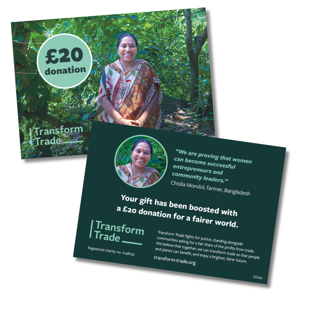 £20 donation card