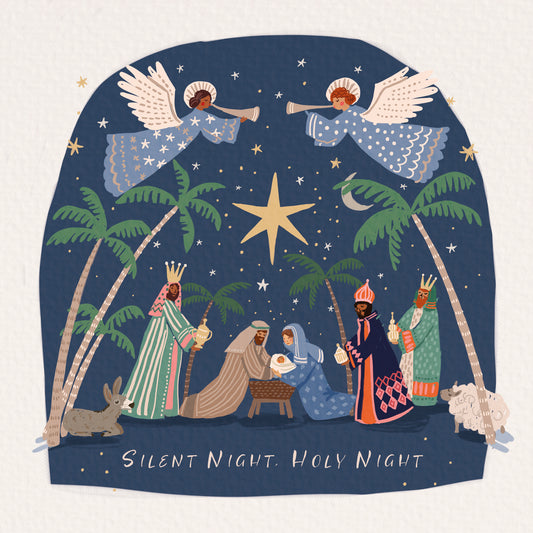 Angels at the Manger (Pack of 10)