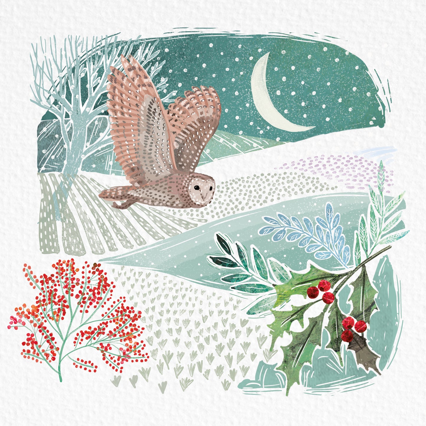 Woodprint Nature Quad Pack