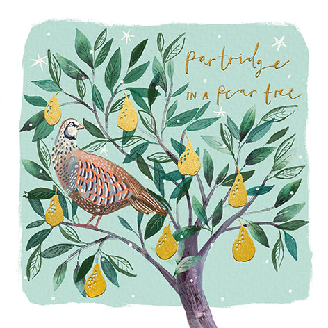 Partridge and Golden Pears (Pack of 10)