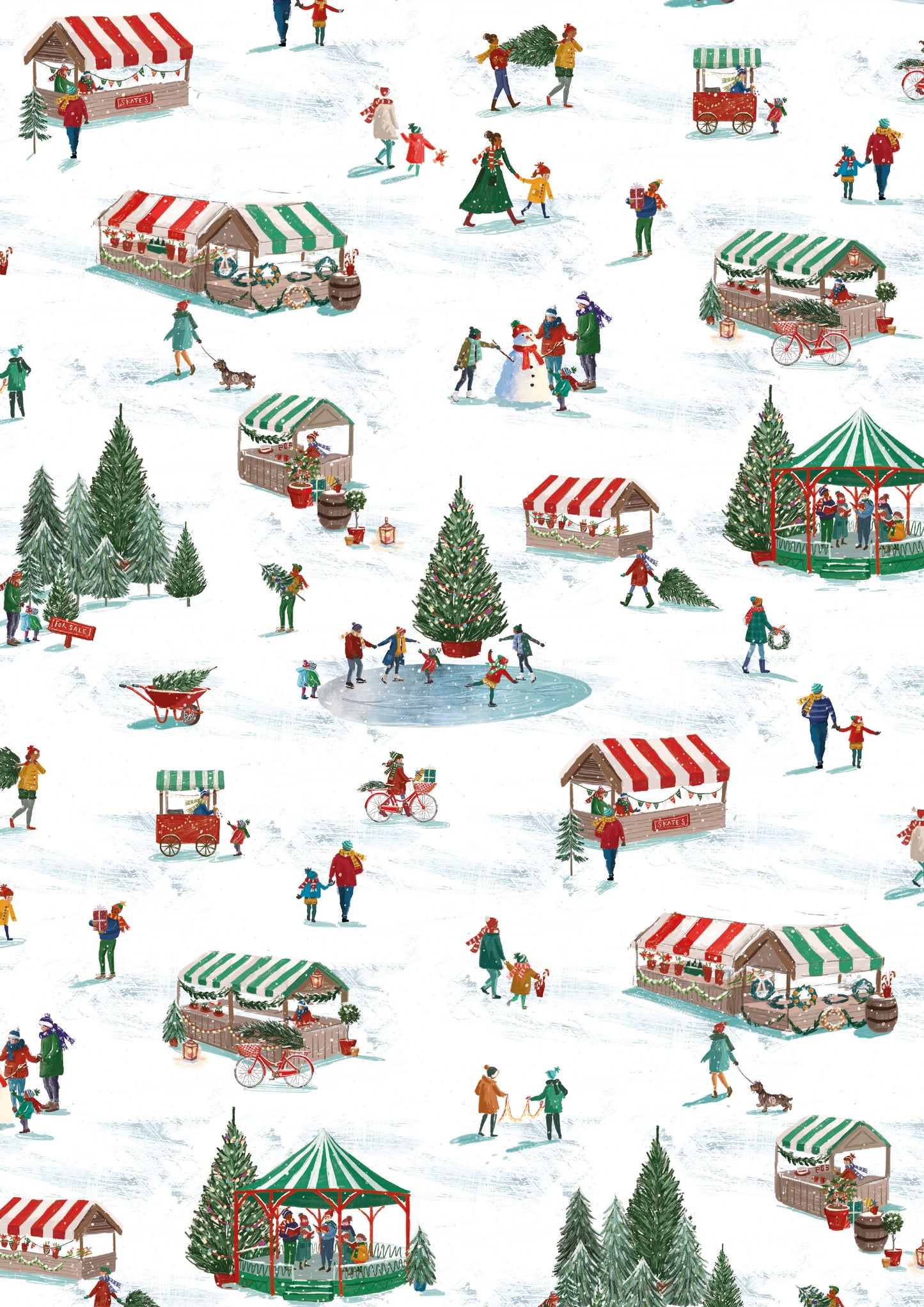 Christmas Village Wrap