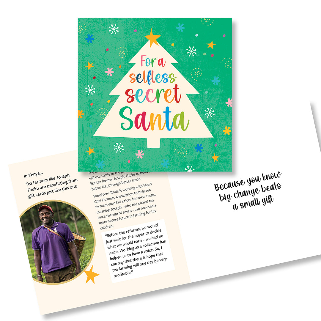 For a selfless Secret Santa