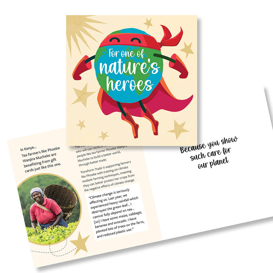 For one of nature's heroes