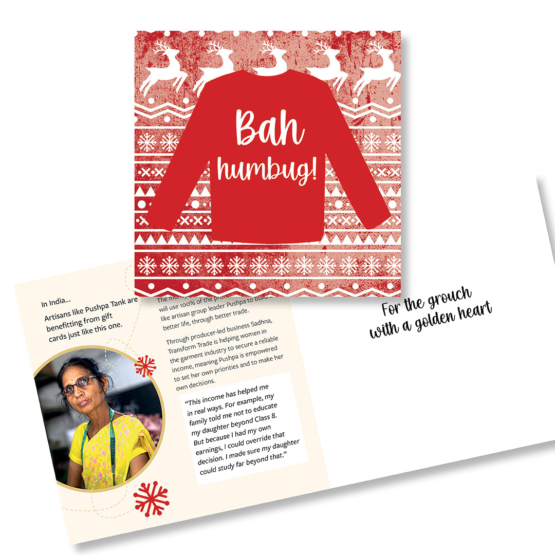 Bah humbug - for the grouch with the golden heart