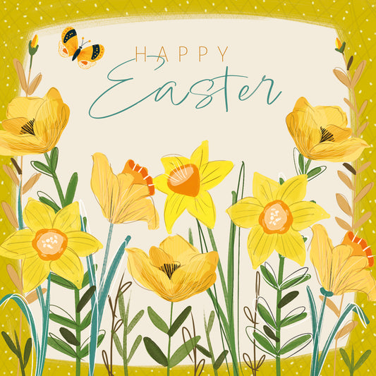 Happy Easter Daffodils