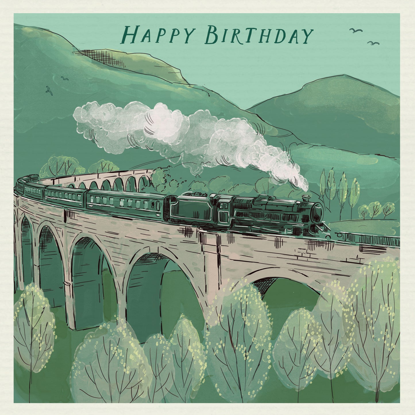 Multipack Greetings Cards (Pack of 12)
