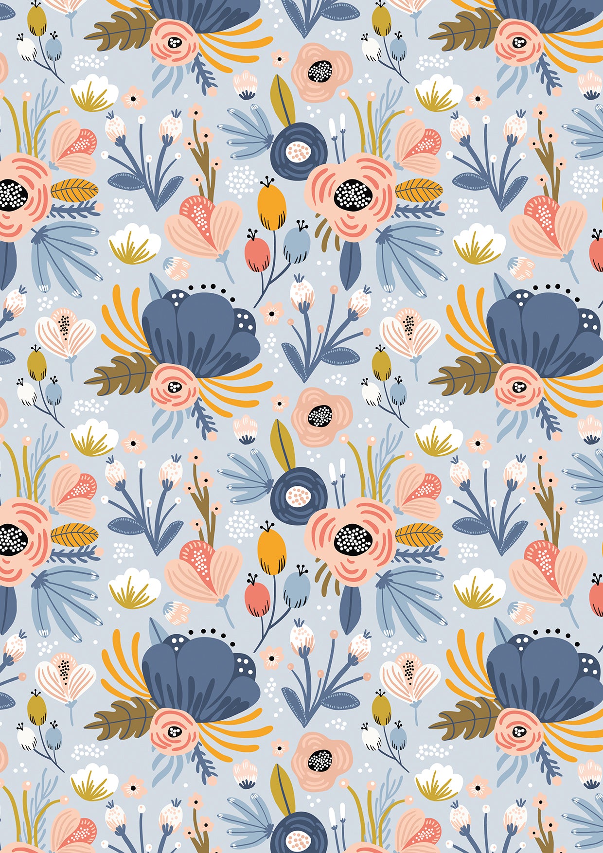 Pretty Floral Wrap