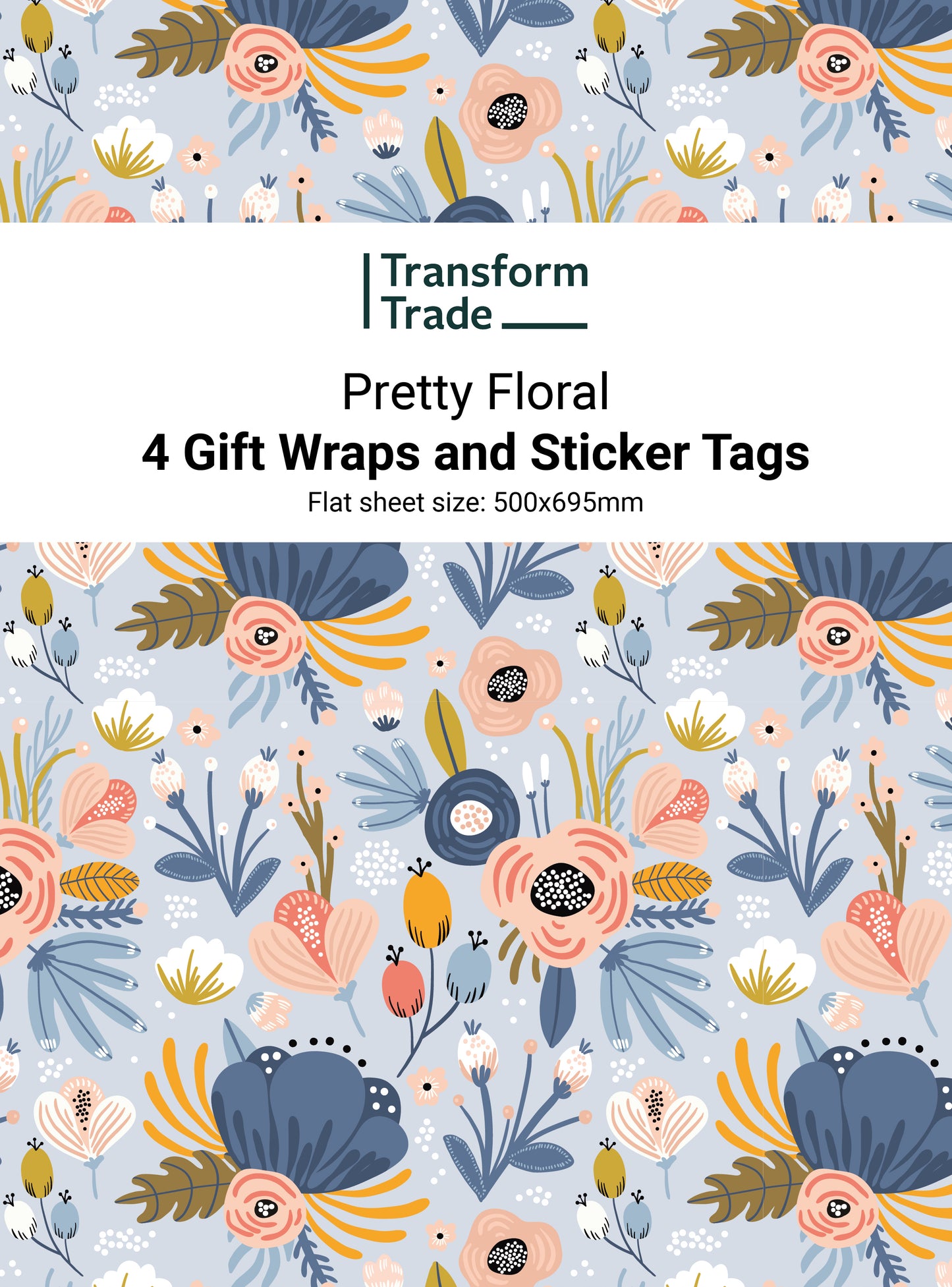 Pretty Floral Wrap