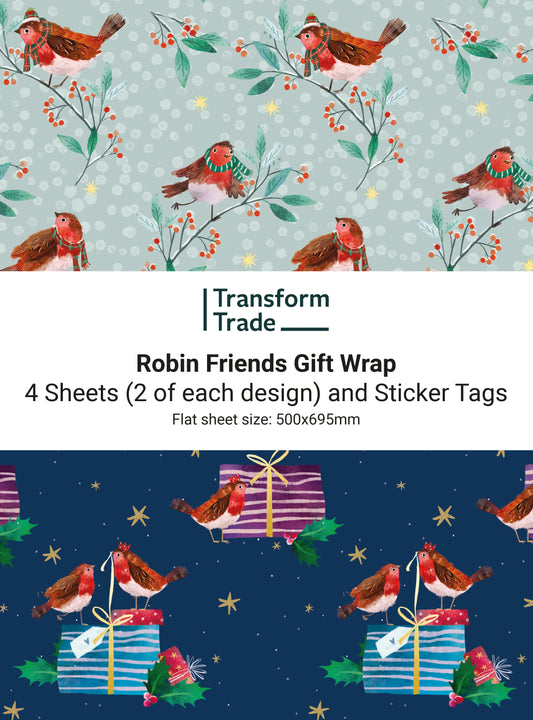 Robin Friends Wrap