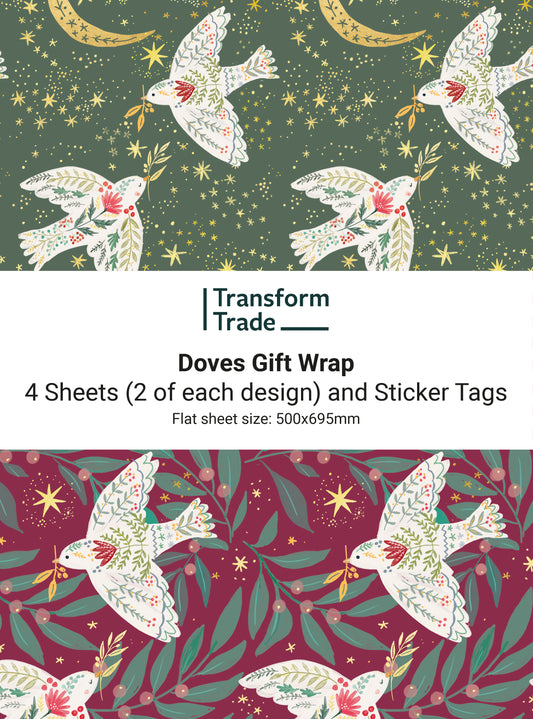 Doves Wrap