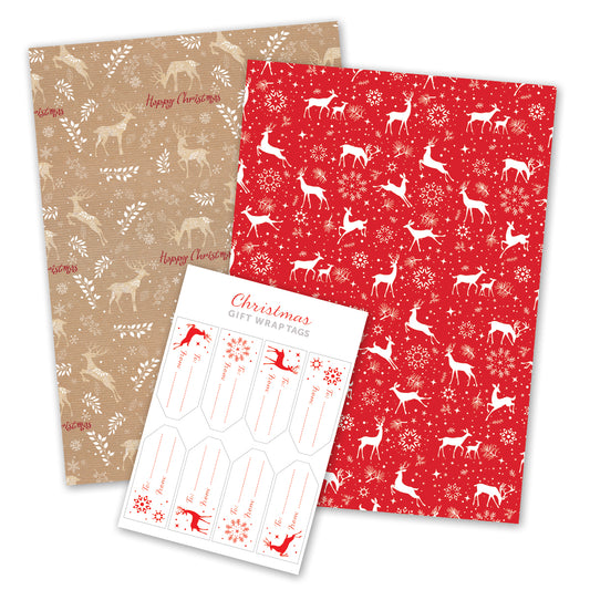 Reindeer Gift Wrap