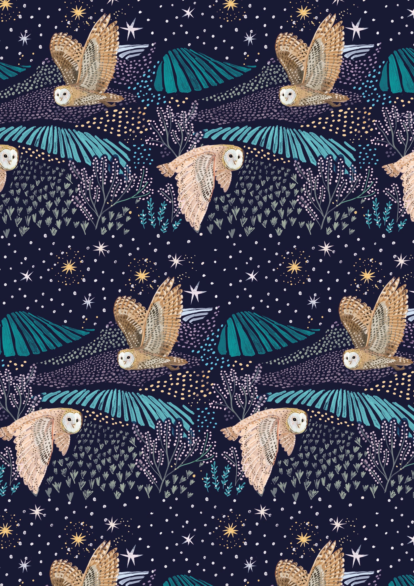 Starlit Fields Wrap