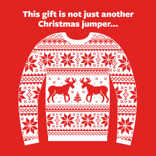 This gift is not just another Christmas jumper