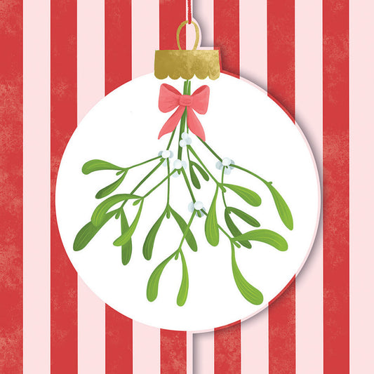 Mistletoe Bauble (Pack of 10)