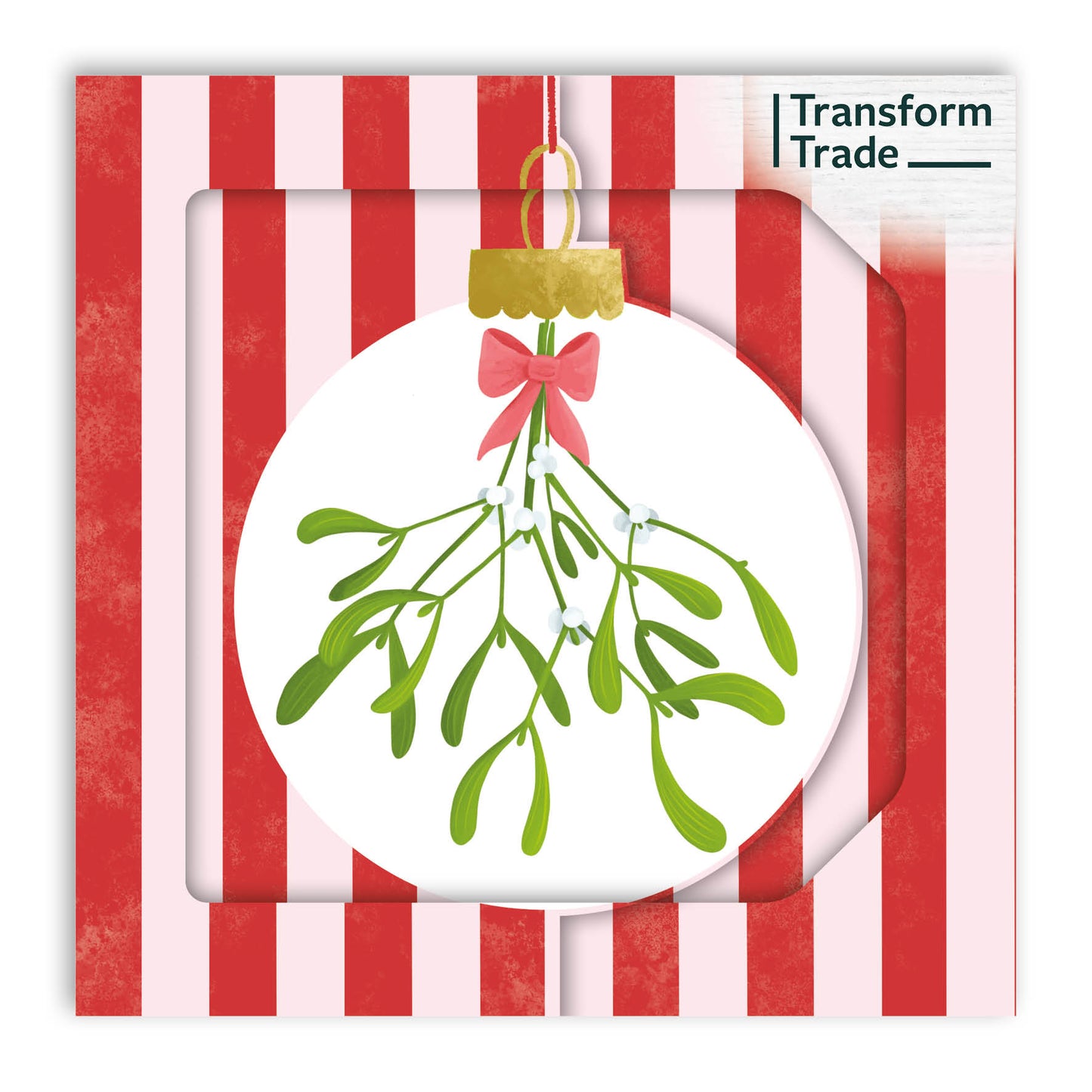 Mistletoe Bauble (Pack of 10)