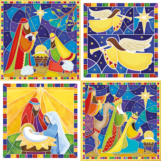 Stained Glass Multipack (Pack of 20)