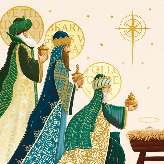 Kings Bearing Gifts (Pack of 10)