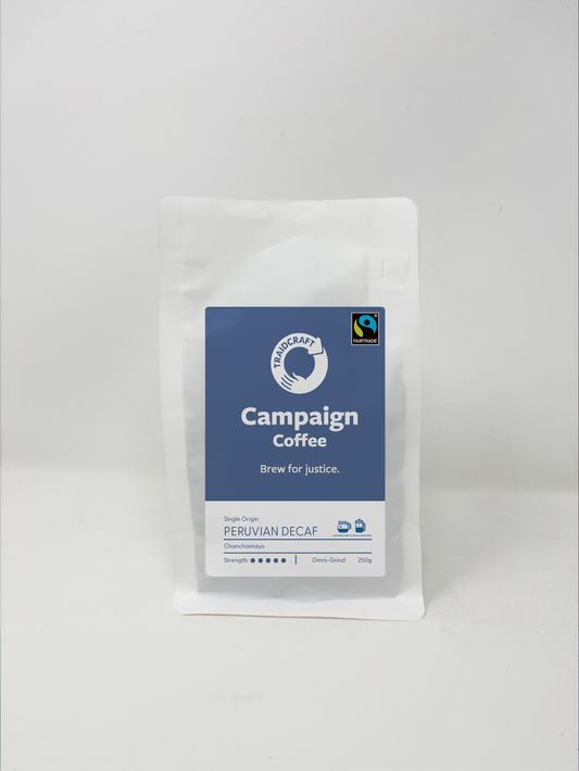 Fairtrade Peruvian Decaffeinated Ground Coffee 250g