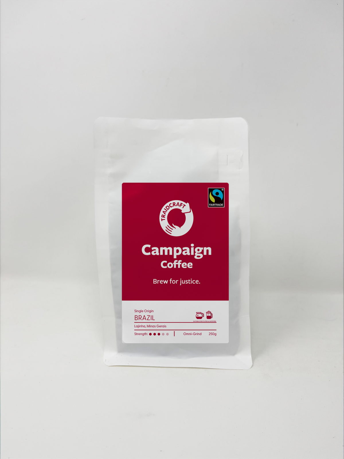 Fairtrade Brazilian Ground Coffee 250g
