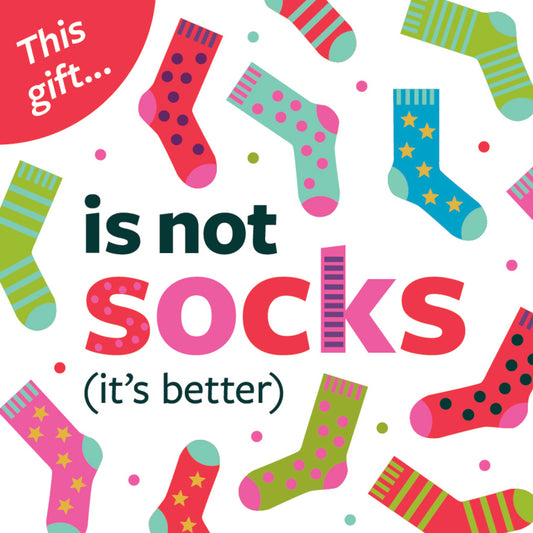 This Gift is Not Socks! (It's Better)